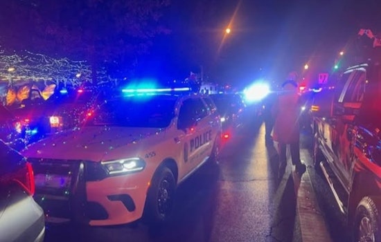 Pickerington Police Lights Up Children's Hospital with Operation Santa's Sleigh, Spreading Holiday Cheer to Patients and Families