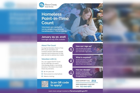 Pierce County Seeks Volunteers for Critical 2026 Homeless Count Amid Rising Homelessness Rates