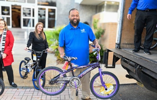 Pinellas County Employees Pedal Generosity with 70 Bikes Donated to Families in Need
