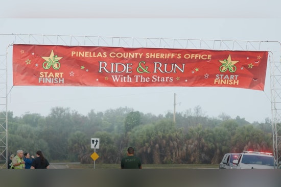 Pinellas County's Ride And Run With The Stars Event Raises $80k to Brighten Holidays for Over 200 Families
