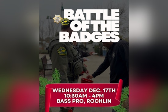 Placer County Law Enforcement Agencies Gear Up for "Battle of the Badges" to Support Salvation Army's Holiday Campaign