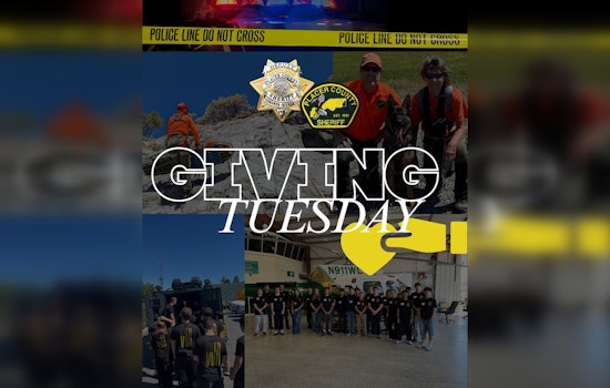 Placer County Sheriff's Office Expresses Gratitude for Community and Nonprofit Support this Giving Tuesday
