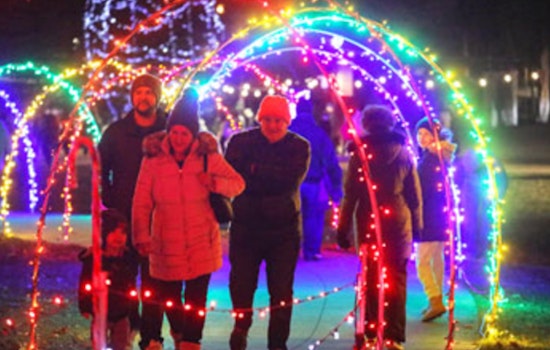Plymouth's Hilde Performance Center Dazzles with Free Holiday Light Display for Community Cheer