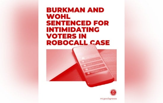 Political Operatives Burkman and Wohl Sentenced in Detroit Voter Intimidation Case