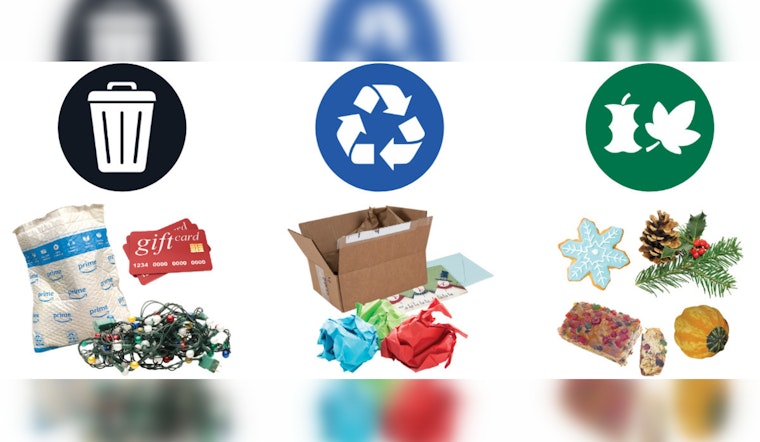 Portland Announces Holiday Garbage and Recycling Schedule, Offers Tips for Festive Waste Disposal