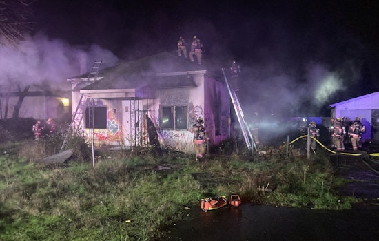 Portland Fire & Rescue Extinguishes Blaze in Abandoned Southeast Portland Residence, No Injuries Reported