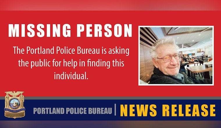 Portland Police Update Vehicle Info in Search for Endangered Missing Man, James Moore
