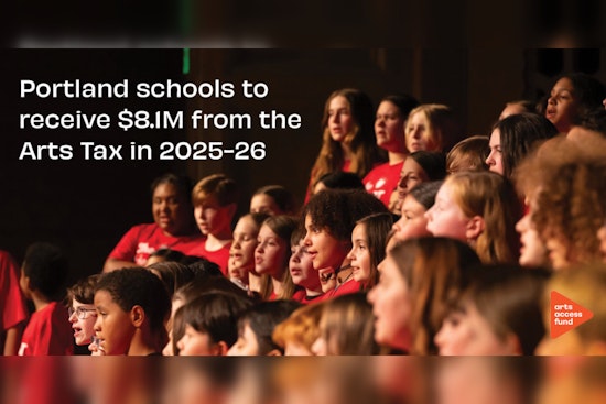 Portland Schools to Receive $8.1 Million for Arts Education from Arts Tax Fund in 2025-26