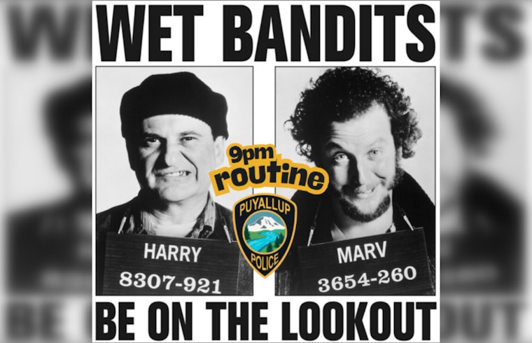 Puyallup Police Encourage '9PM Routine' to Deter Holiday Theft, Echoing "Home Alone" Antics