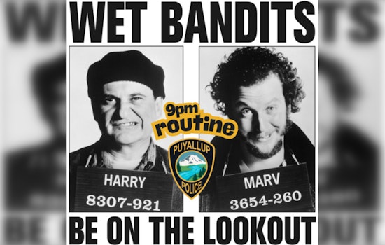 Puyallup Police Encourage '9PM Routine' to Deter Holiday Theft, Echoing "Home Alone" Antics