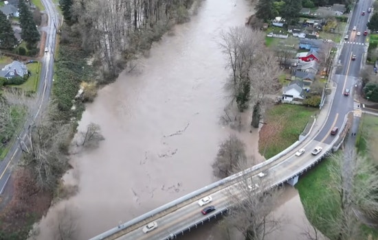 Puyallup Police Issue Flood Warnings and Closures Amid Rising River Levels, Urge Community to Heed Safety Advisories