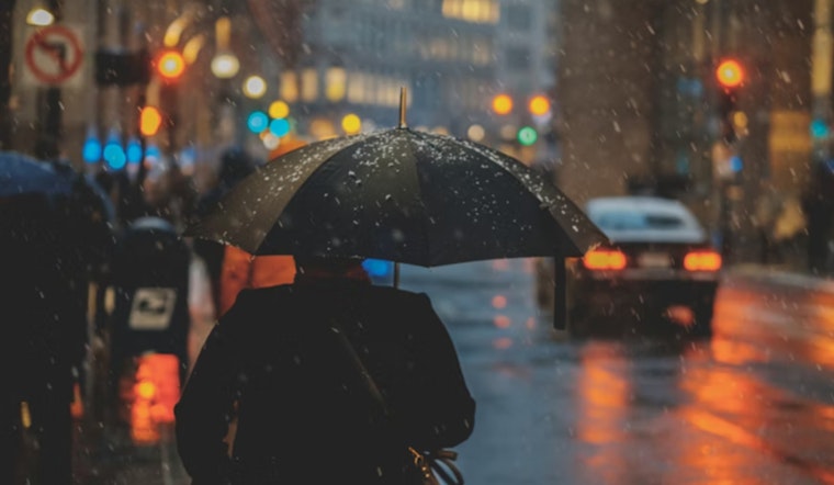 Rainy Christmas Forecast for Sacramento with Strong Winds and Possible Thunderstorms
