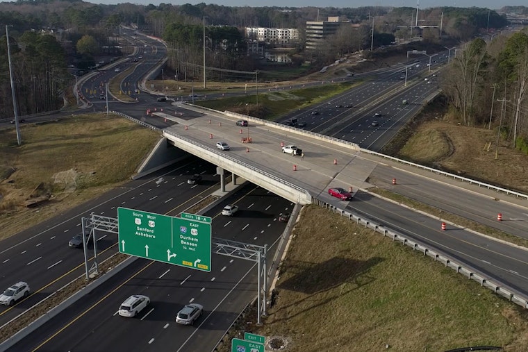 Raleigh Beltline Widening Complete, I-440 West Celebrates Opening of Three Travel Lanes Each Direction
