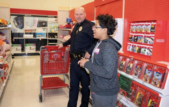 Raleigh Police Department Spreads Cheer with Annual "Shop with a Cop" Event at Local Target