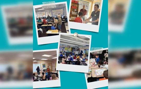 Rancho Cordova Rotary Club and City Leaders Distribute New Dictionaries to Elementary Students