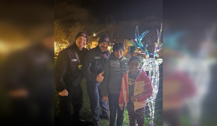 Redmond Fire Department Ignites Holiday Cheer at Annual Redmond Lights Kickoff Event