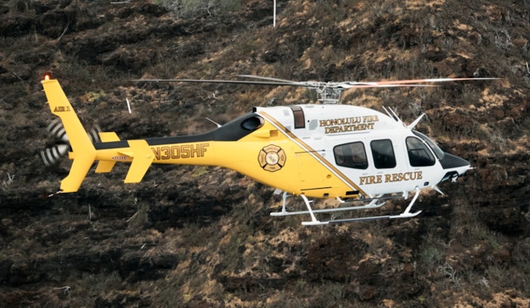 Rescue Teams Airlift Injured Elderly Hiker After 10-Foot Fall on Wailupe Trail in Aina Haina, Honolulu