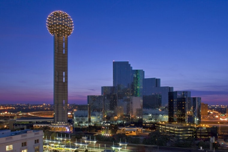 Reunion Tower Gets A 1,000-Drone Holiday Invasion Tonight