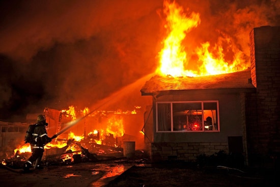 Riverside County Firefighter Dies After Medical Emergency at Nuevo House Fire