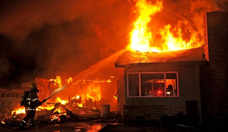 Riverside County Firefighter Dies After Medical Emergency at Nuevo House Fire