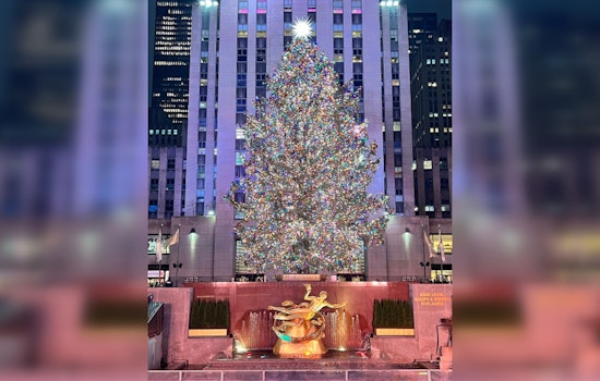 Rockefeller Center Illuminates Manhattan with Annual Christmas Tree Lighting Ceremony