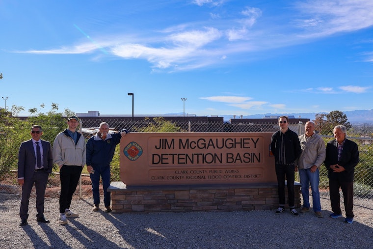 Clark County Champions Flood Safety with New $21.3M Jim McGaughey Detention Basin in East Las Vegas