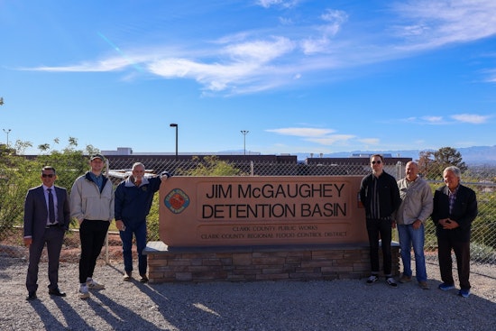 Clark County Champions Flood Safety with New $21.3M Jim McGaughey Detention Basin in East Las Vegas