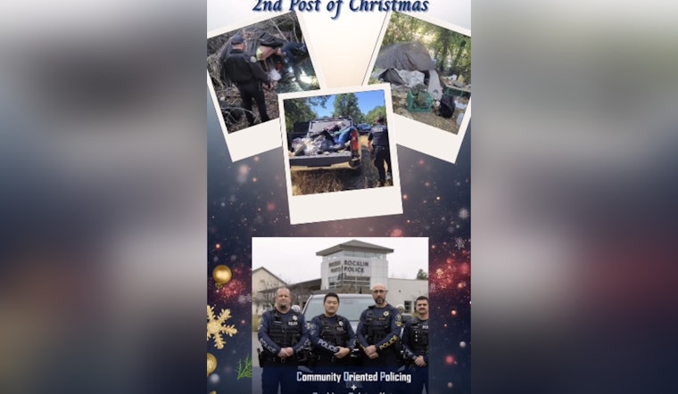 Rocklin Cops Trumpet 74 Camp Clearouts As Holidays Close In