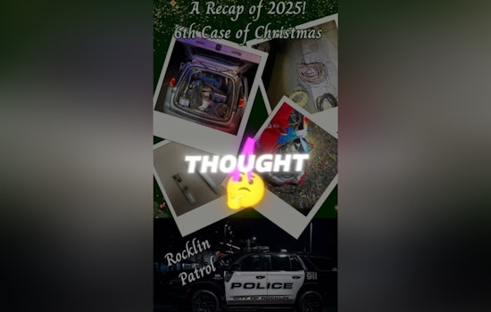 Rocklin Police Unwrap Copper Theft Ring, Ensuring Peaceful Holidays for the Community