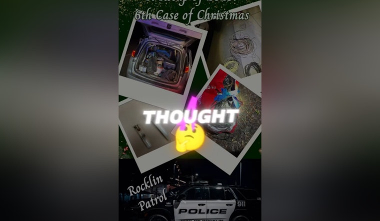 Rocklin Police Unwrap Copper Theft Ring, Ensuring Peaceful Holidays for the Community