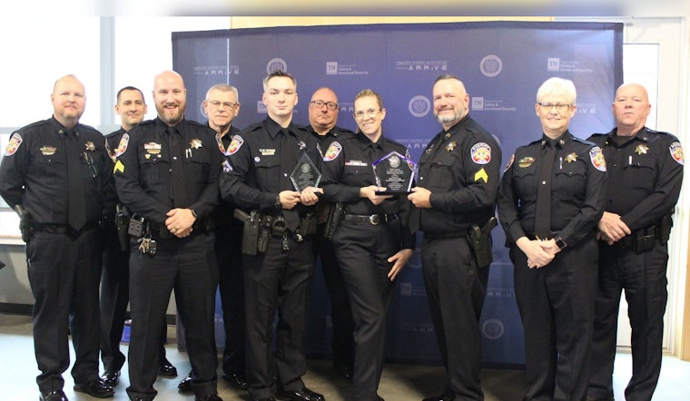 Rutherford County Deputies Honored for Exceptional Seat Belt Safety Contributions