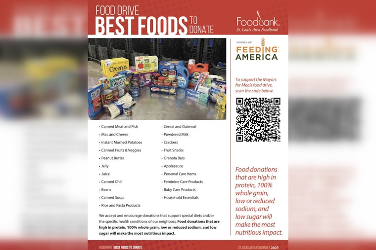Saint Charles, Missouri Rallies Community Support for Holiday Season Foodbank Donations