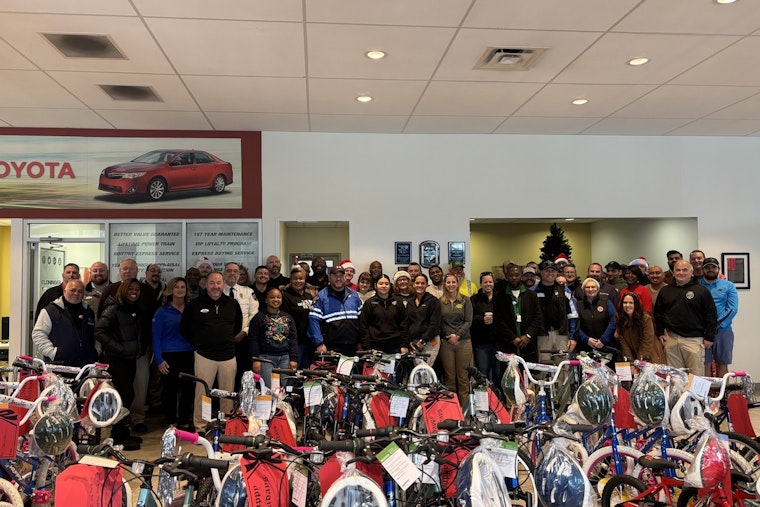 Salisbury Police and Cloninger Automotive Celebrate 25 Years of Holiday Cheer with Annual Bike Giveaway