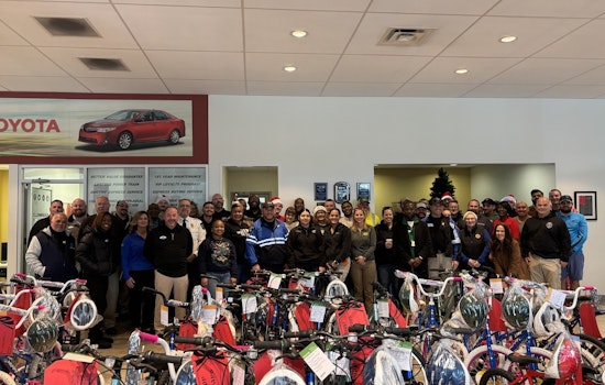 Salisbury Police and Cloninger Automotive Celebrate 25 Years of Holiday Cheer with Annual Bike Giveaway
