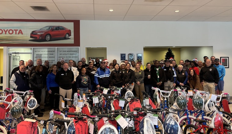 Salisbury Police and Cloninger Automotive Celebrate 25 Years of Holiday Cheer with Annual Bike Giveaway