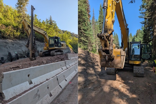 Salt Lake County's Upper Mill Creek Canyon Road Project Hits 50% Completion Milestone Before Winter Pause