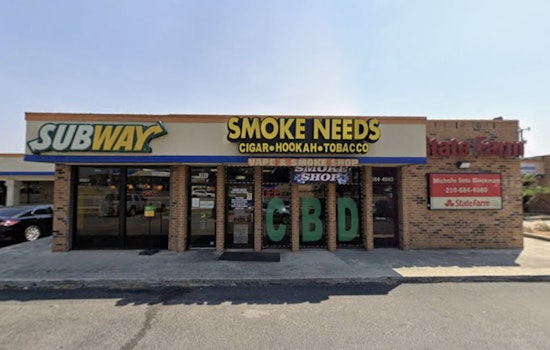 San Antonio Police Seek Public's Help to Nab Suspect Accused of Pepper Spraying Clerk in Vape Shop Robbery on Northwest Side