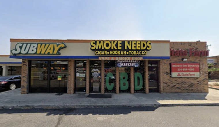 San Antonio Police Seek Public's Help to Nab Suspect Accused of Pepper Spraying Clerk in Vape Shop Robbery on Northwest Side