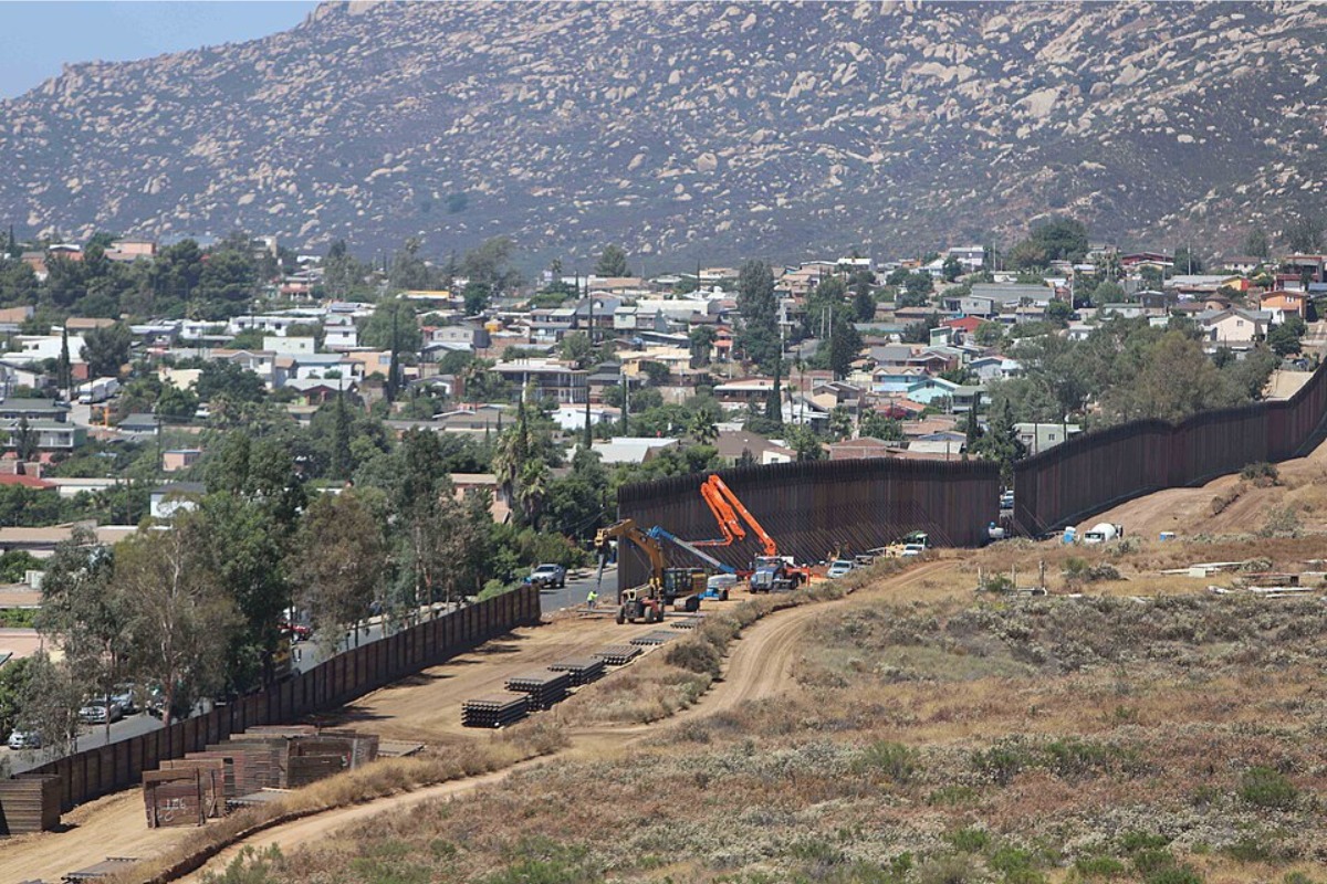 San Diego Border Tent Torn Down As Migrant Flow Dries Up