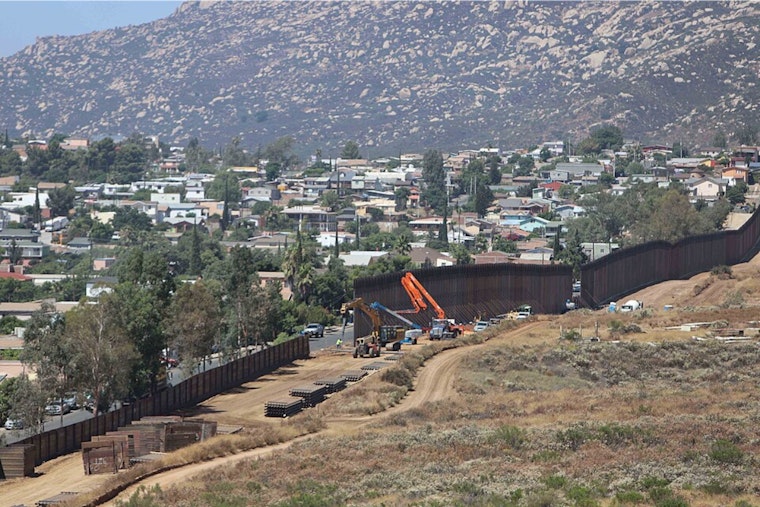 San Diego Border Tent Torn Down As Migrant Flow Dries Up