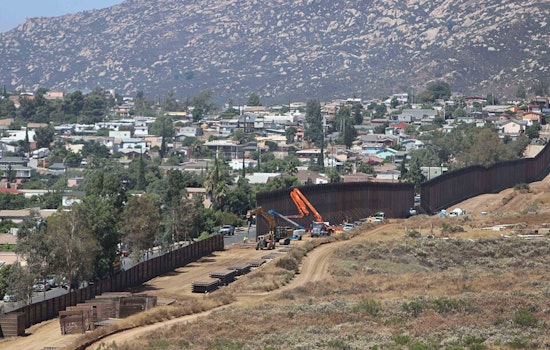 San Diego Border Tent Torn Down As Migrant Flow Dries Up