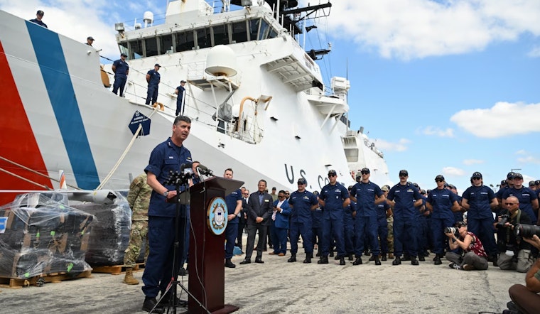 San Diego Pier Stunner As Coast Guard Offloads 13 Tons Of Cocaine