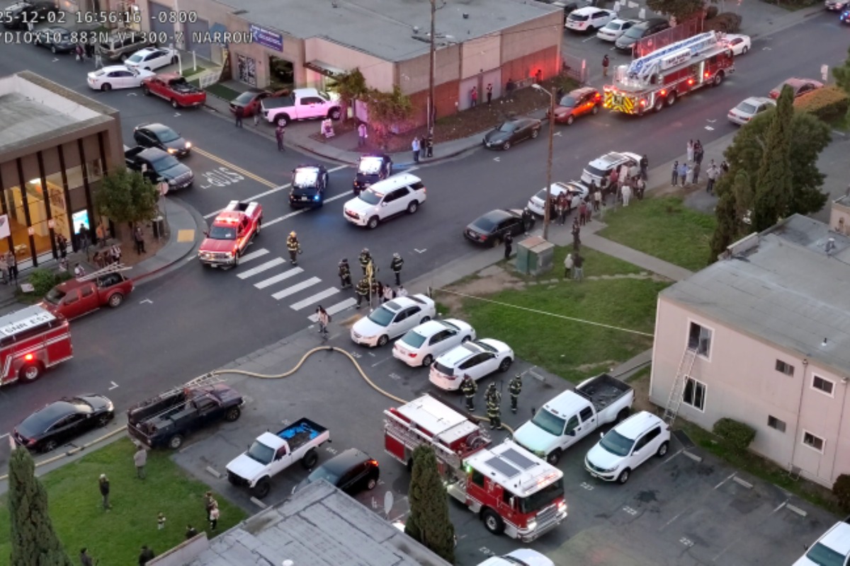 San Rafael Apartment Fire Contained to Kitchen, Five Displaced