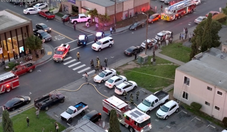 San Rafael Apartment Fire Contained to Kitchen, Five Displaced Residents Relocated