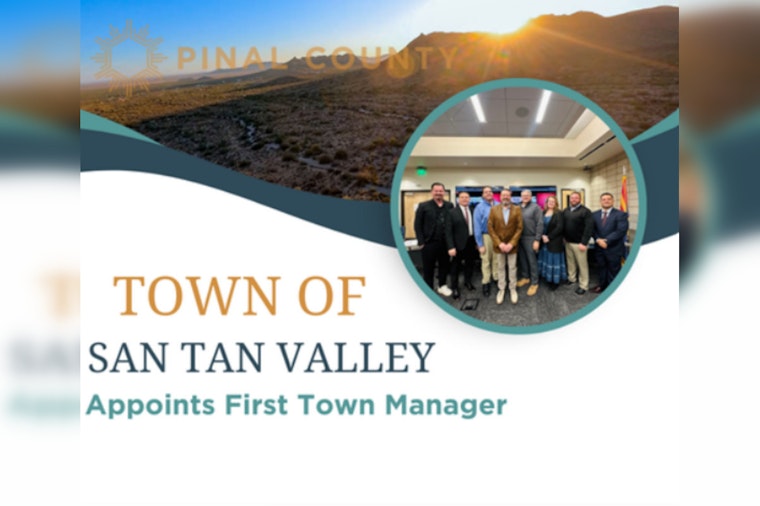 San Tan Valley Appoints Brent Billingsley as Inaugural Town Manager Amidst Growth and Development