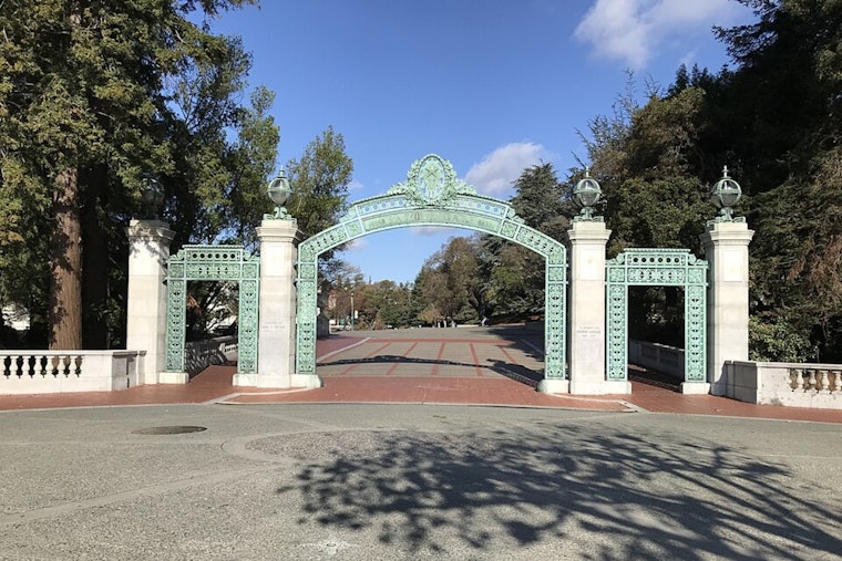Sather Gate Menorah Shines As Berkeley Mourns Bondi Beach Massacre