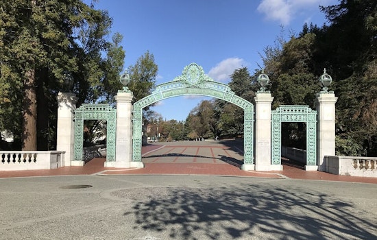 Sather Gate Menorah Shines As Berkeley Mourns Bondi Beach Massacre