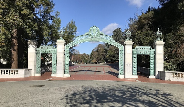 Sather Gate Menorah Shines As Berkeley Mourns Bondi Beach Massacre