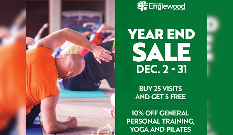 Score Extra Fitness Sessions with Englewood Recreation's Year End Sale: Buy 25, Get 30