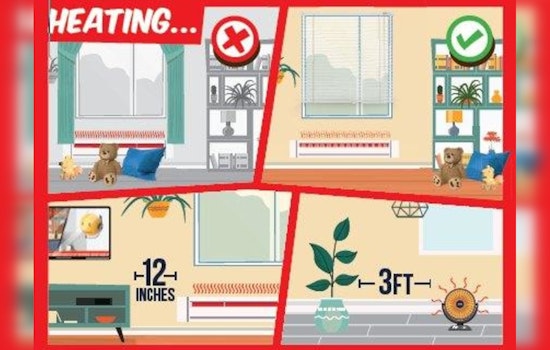 Seattle Fire Department Warns of Space Heater Dangers as Winter Approaches
